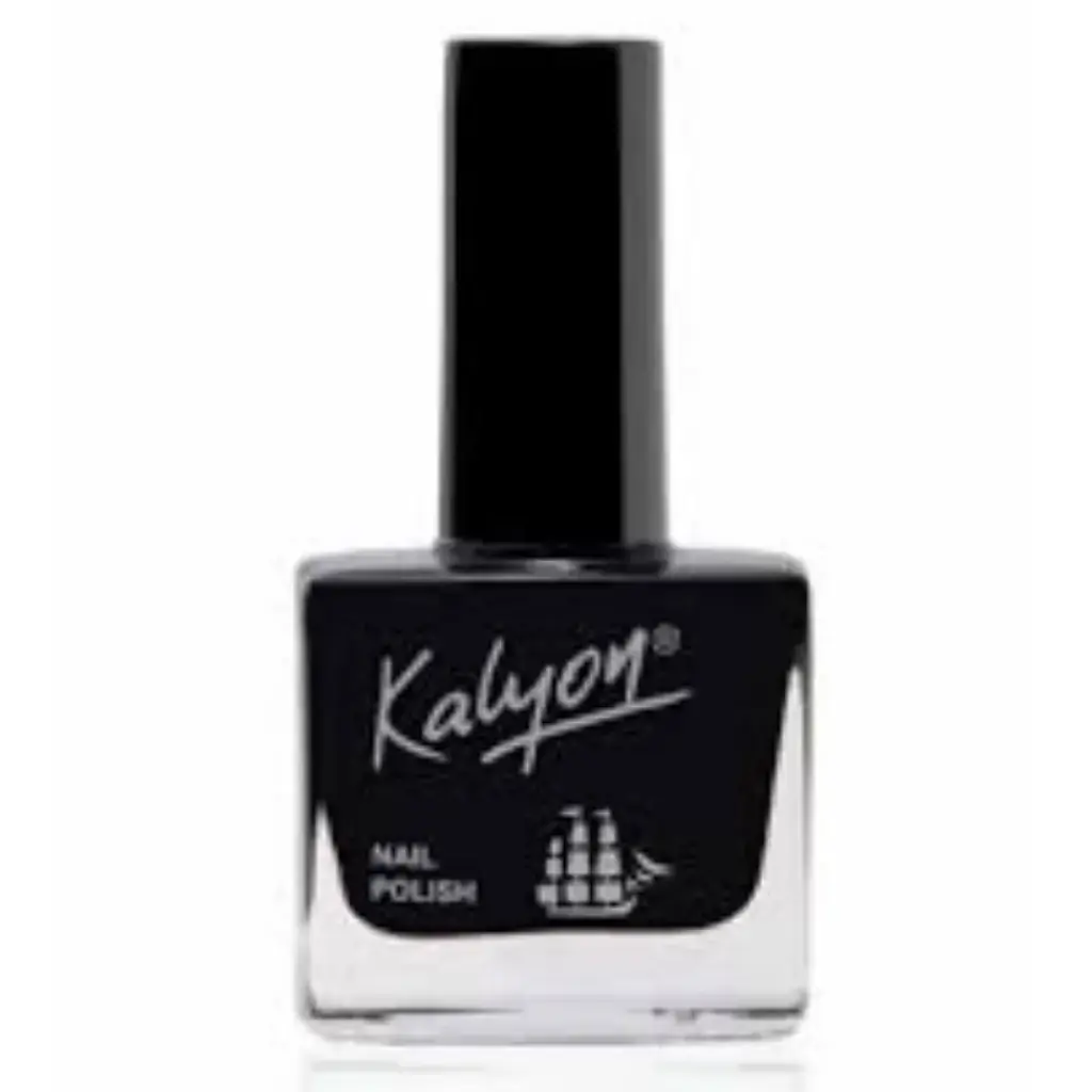 Kalyon Oje No:213 Siyah 11 ml parlak siyah oje