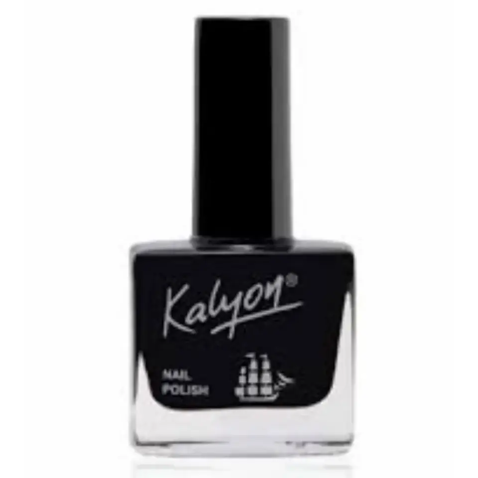 Kalyon Oje No:213 Siyah 11 ml parlak siyah oje