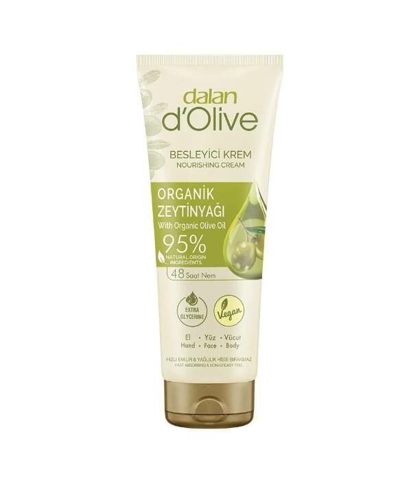 Dalan D'Olive El Ve Vücut Kremi Tüp 250Ml