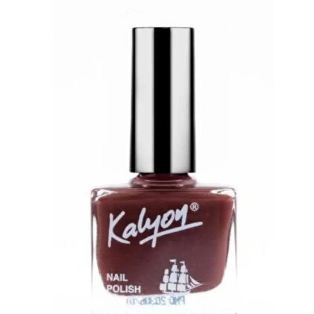 Kalyon Oje No:306 Metalik Bordo 11 ml parlak sedefli oje