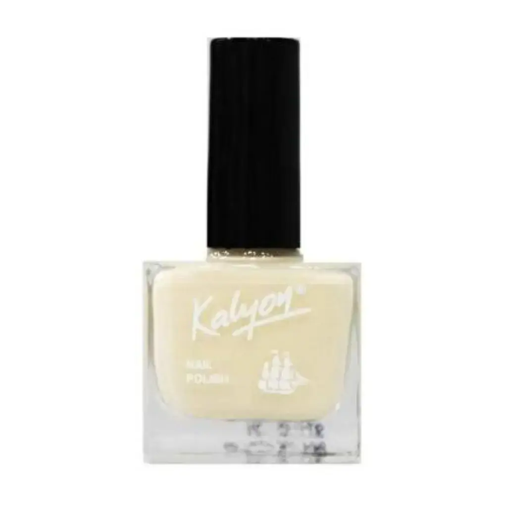 Kalyon Oje No:206 Krem Sarı 11 ml parlak pastel sarı oje