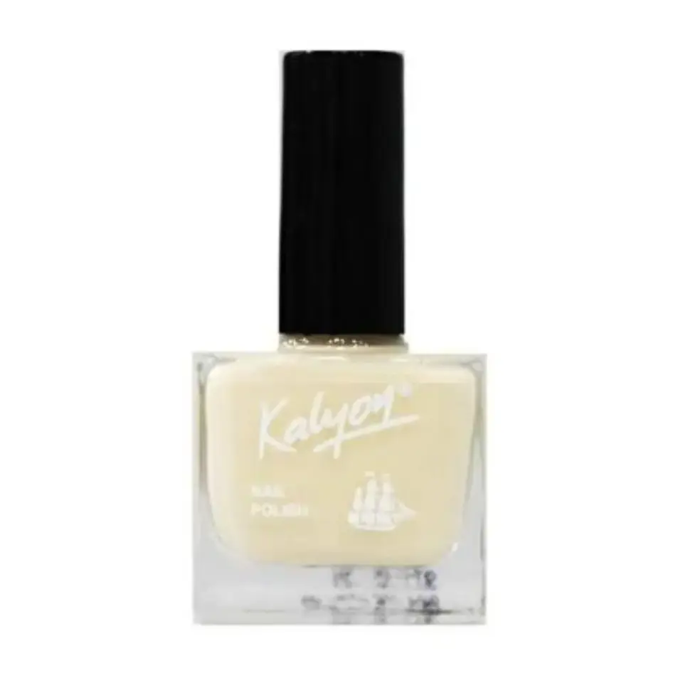 Kalyon Oje No:206 Krem Sarı 11 ml parlak pastel sarı oje