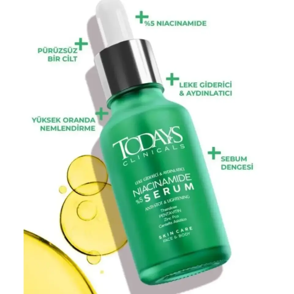 Today's Clinicals %5 Niacinamide Serum 30 ml faydaları