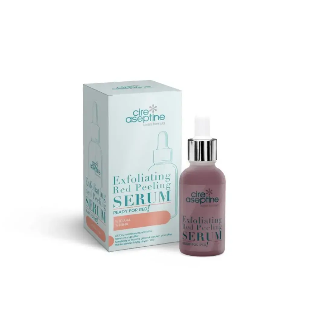 Cire Aseptine Exfoliating Red Peeling Yüz Serumu 30 ml Ready For Red peeling etkili arındırıcı yüz bakım serumu
