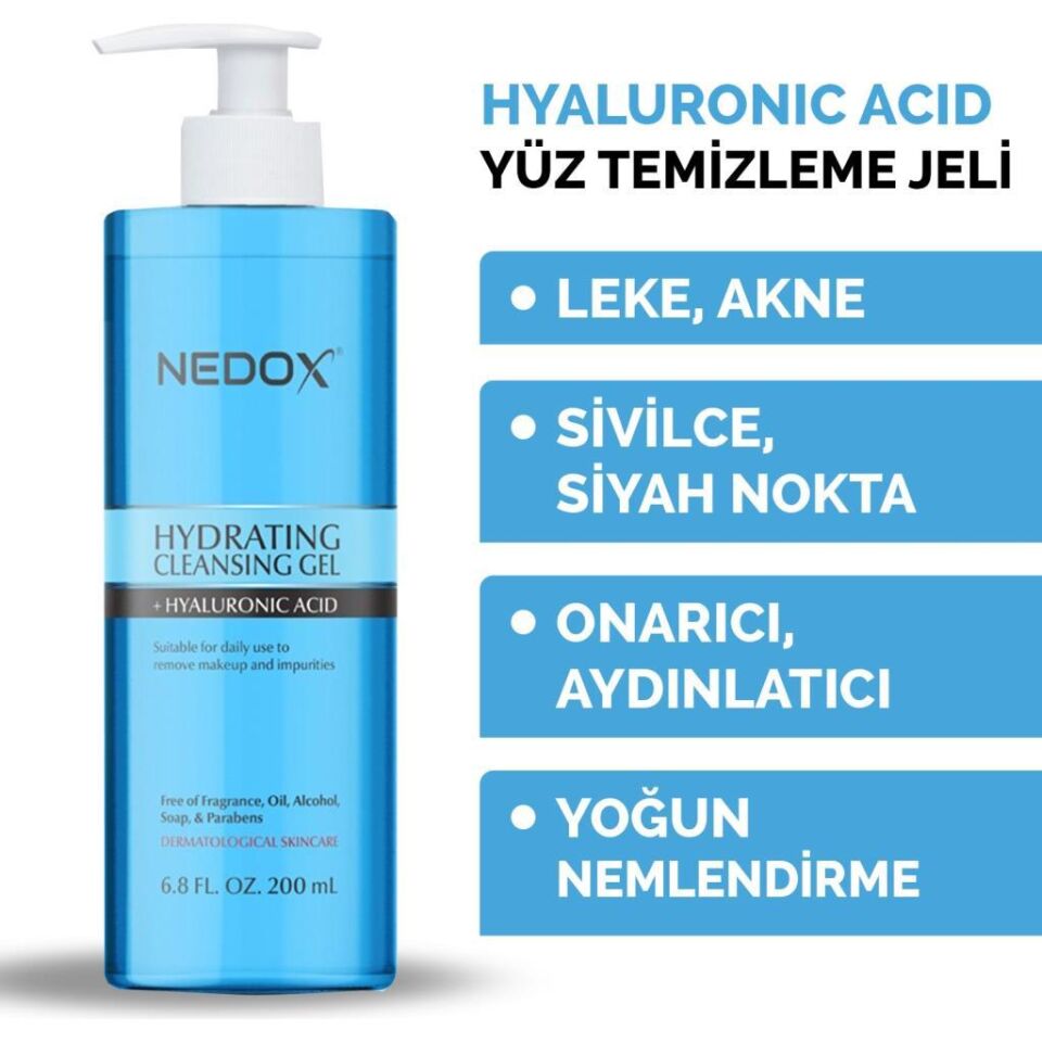 NEDOX Yağlı Ve Akneye Eğilim Gösteren Ciltler Için Yüz Temizleme Jeli 200 ml