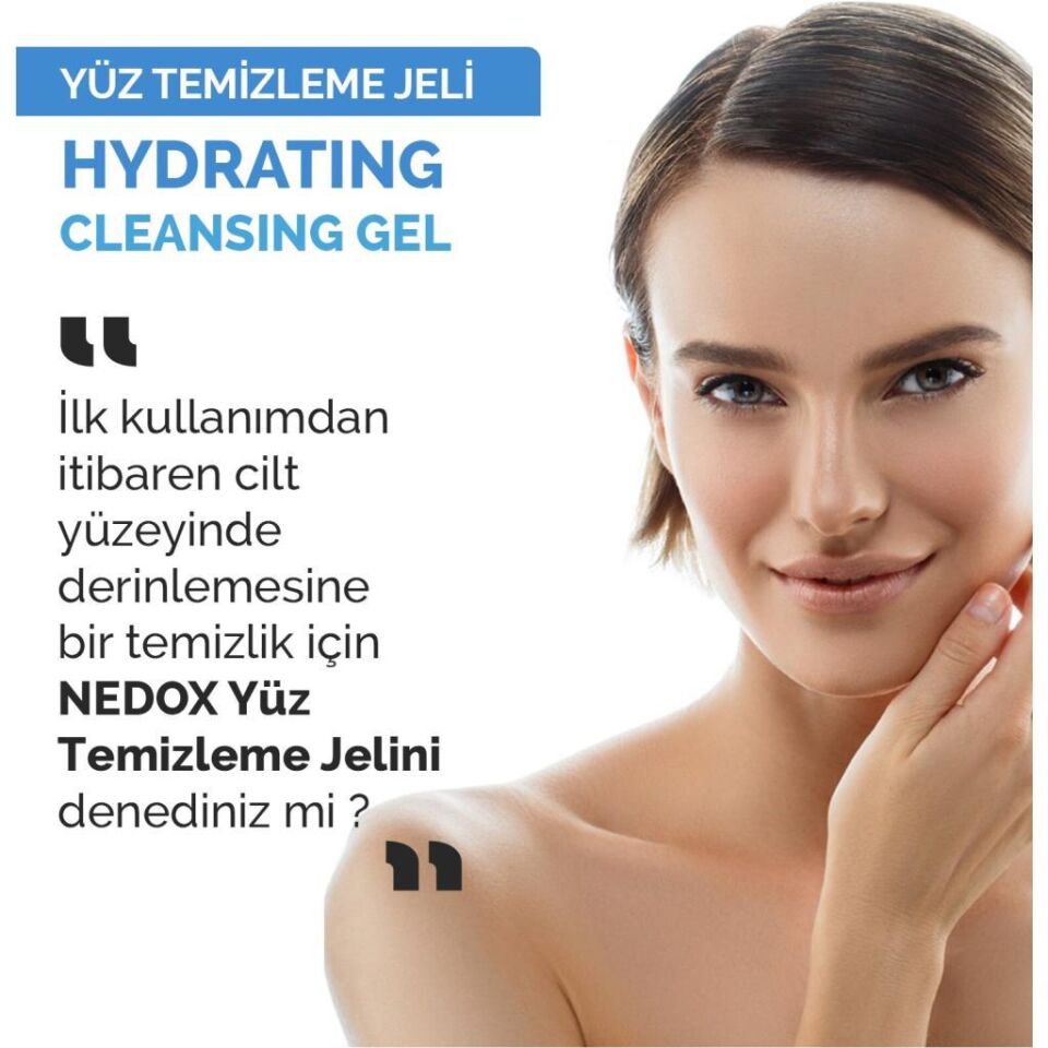 NEDOX Yağlı Ve Akneye Eğilim Gösteren Ciltler Için Yüz Temizleme Jeli 200 ml
