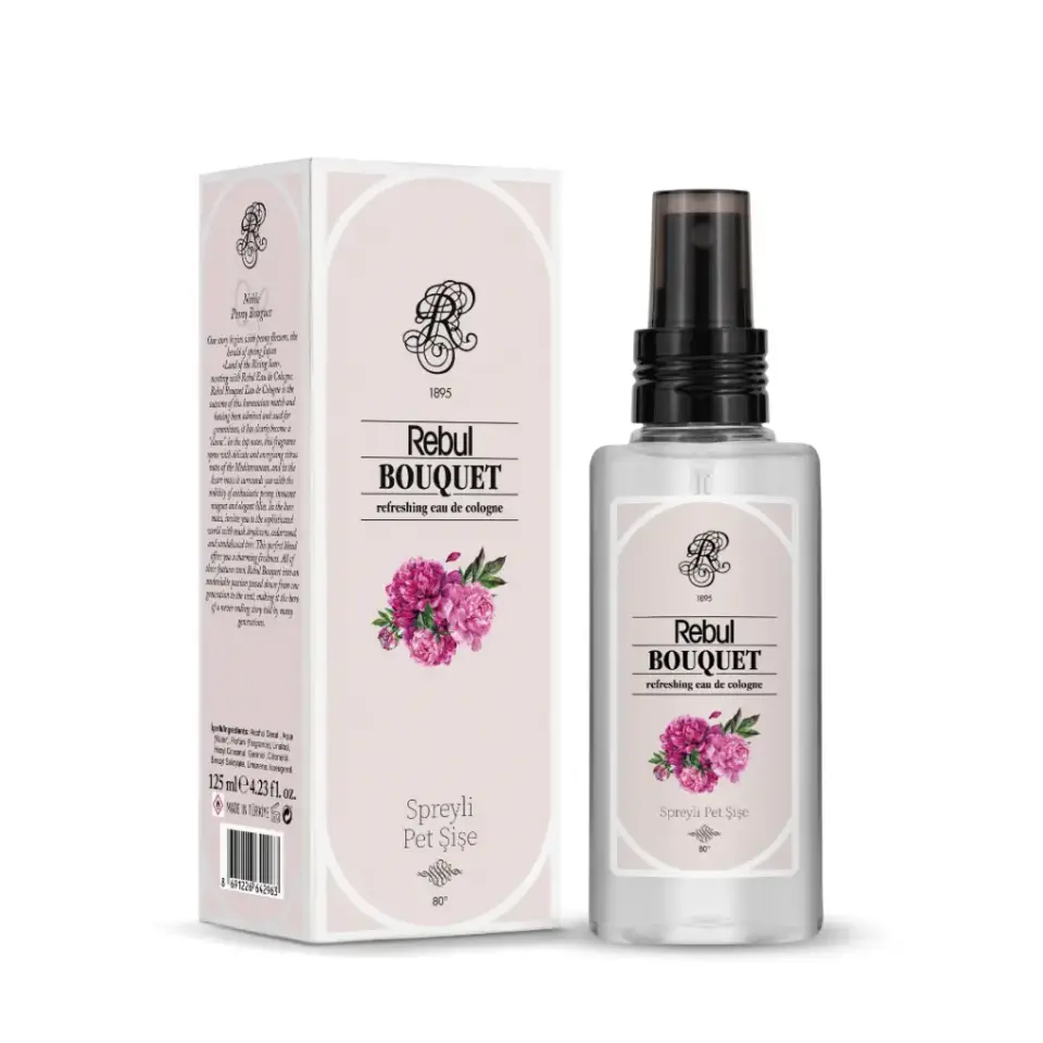 Rebul Bouquet EDC Kolonya 125 ml Pet Şişe