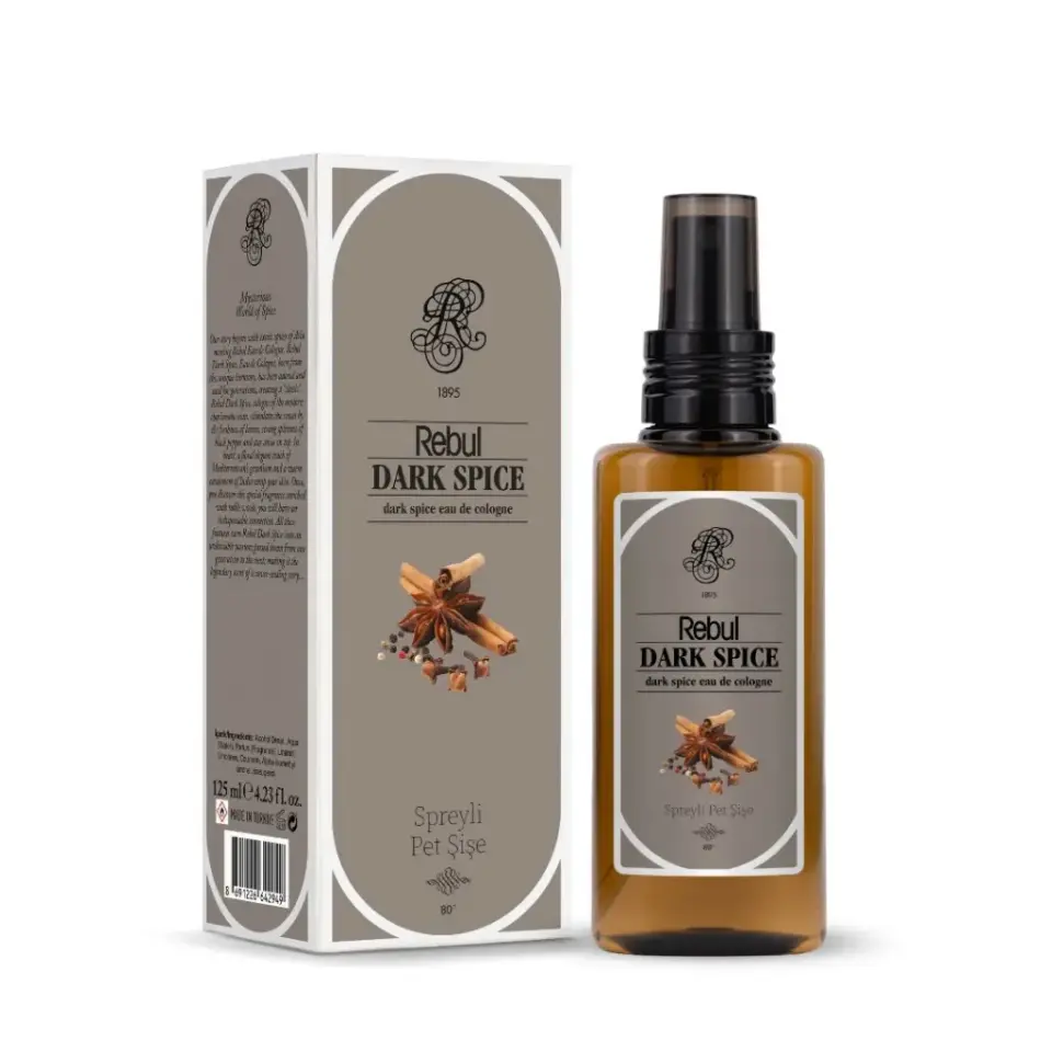 Rebul Dark Spice EDC Kolonya 125 ml Pet Şişe