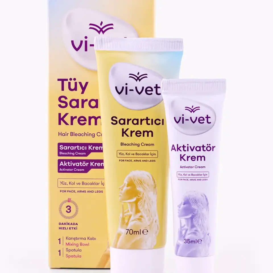 Vi-Vet Tüy Sarartıcı Krem 70 ml + 35 ml