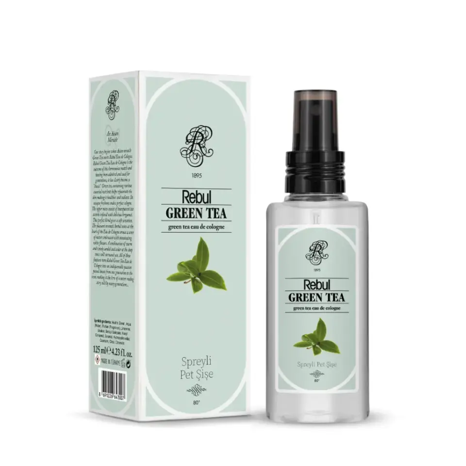 Rebul Green Tea EDC Kolonya 125 ml Pet Şişe
