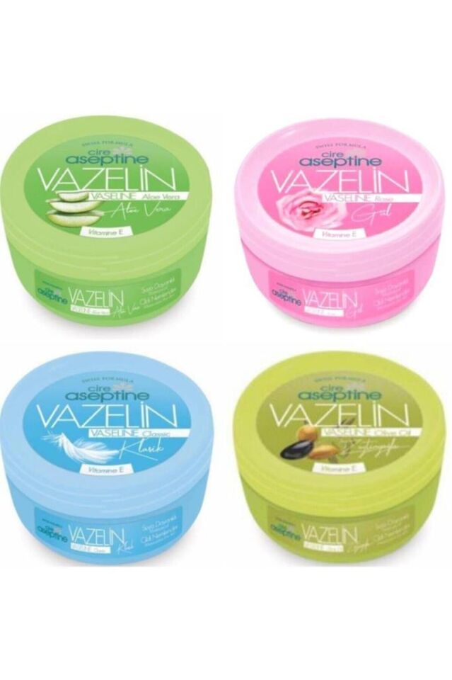 CİRE ASEPTİNE VAZELİN 150ML 4LÜ KARMA