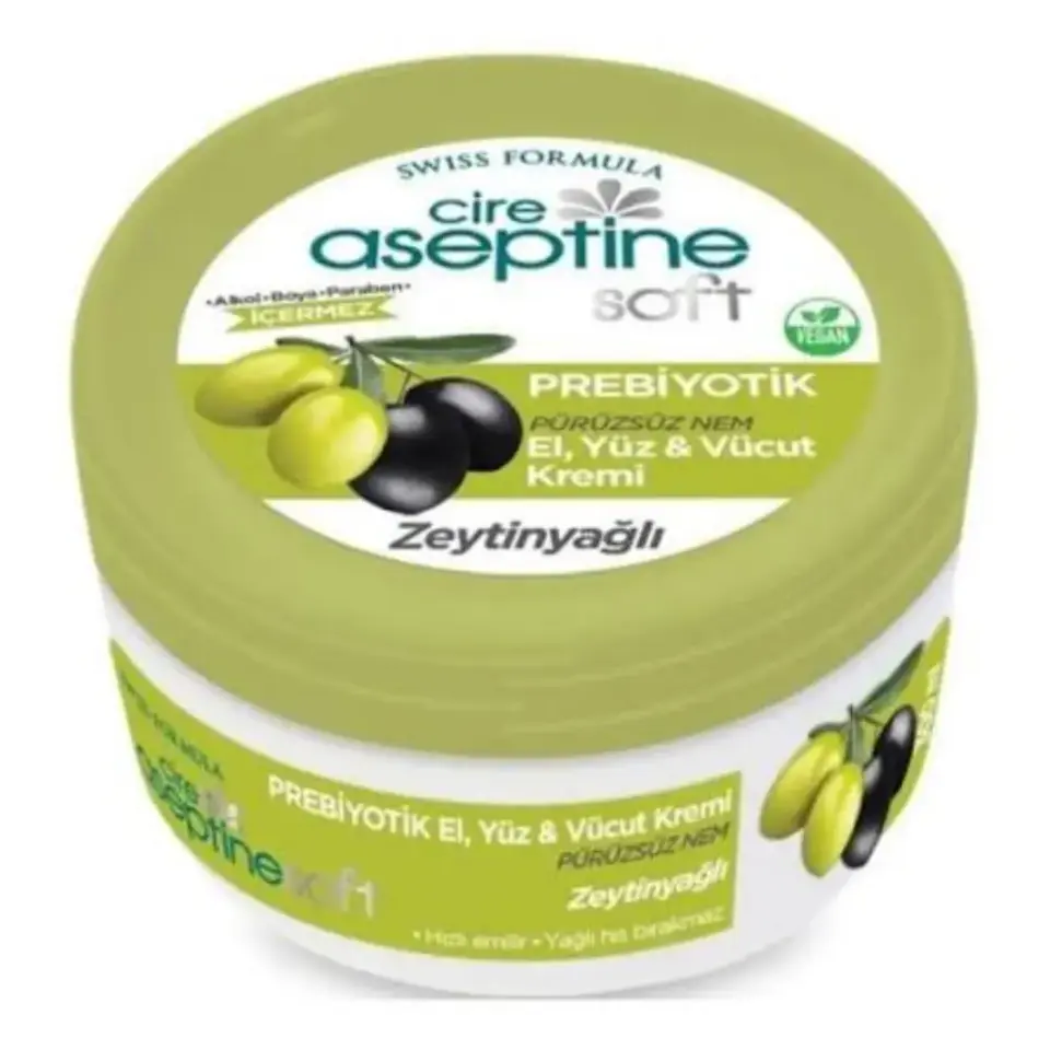 Cire Aseptine Prebiyotik Zeytinyağlı Krem 300 ml