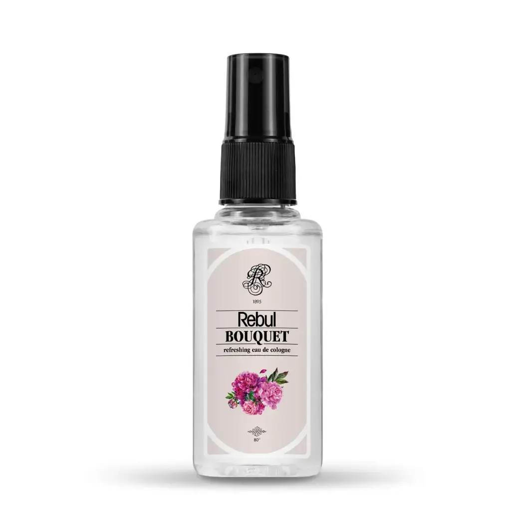 Rebul Bouquet EDC Kolonya 50 ml Pet Şişe çiçeksi ferah ve zarif kokulu kolonya