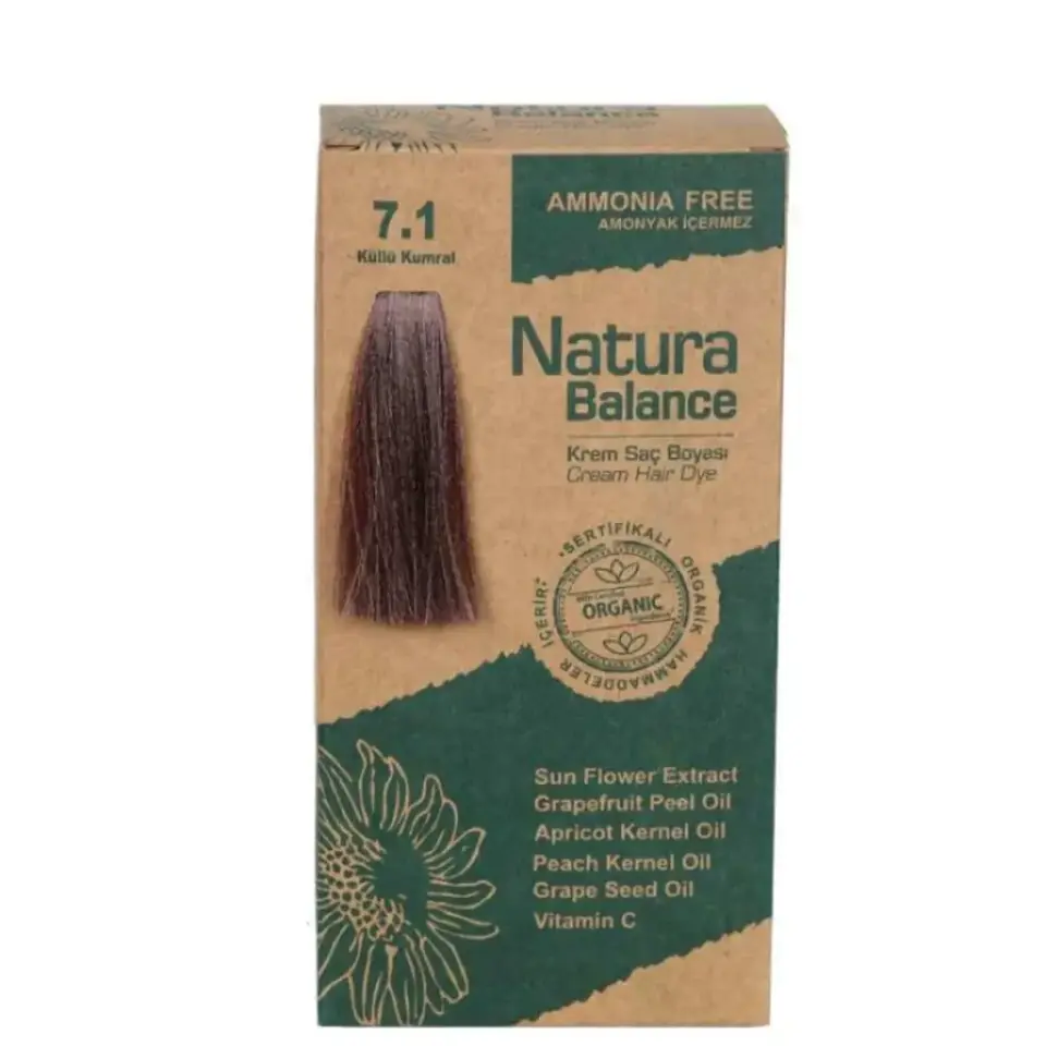 Natura Balance 7.1 Küllü Kumral Saç Boyası