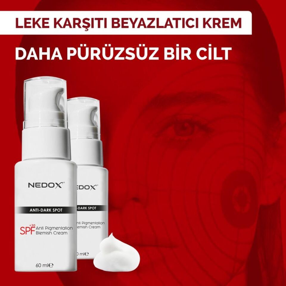 NEDOX Cilt Beyazlatıcı Leke Kremi 60 Ml