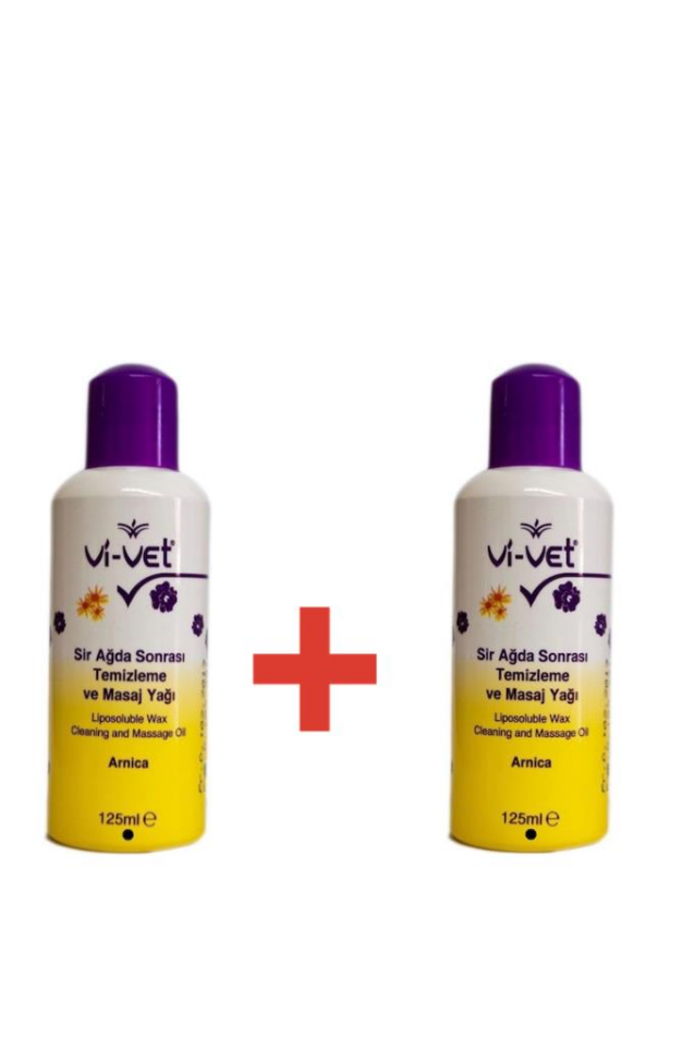 Vi-Vet Ağda Sonrası Temizleme Ve Masaj Yağı Arnika 125 ml 2 Ad.