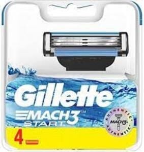 GİLLETTE MACH3 START BIÇAK 4'LÜ