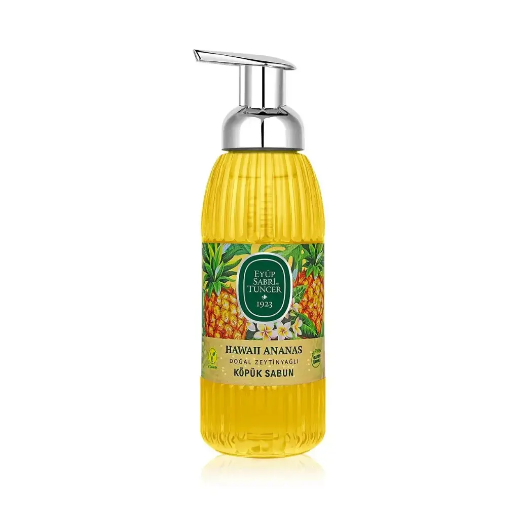 Eyüp Sabri Tuncer Hawaii Ananas Doğal Zeytinyağlı Köpük Sabun 500 ml