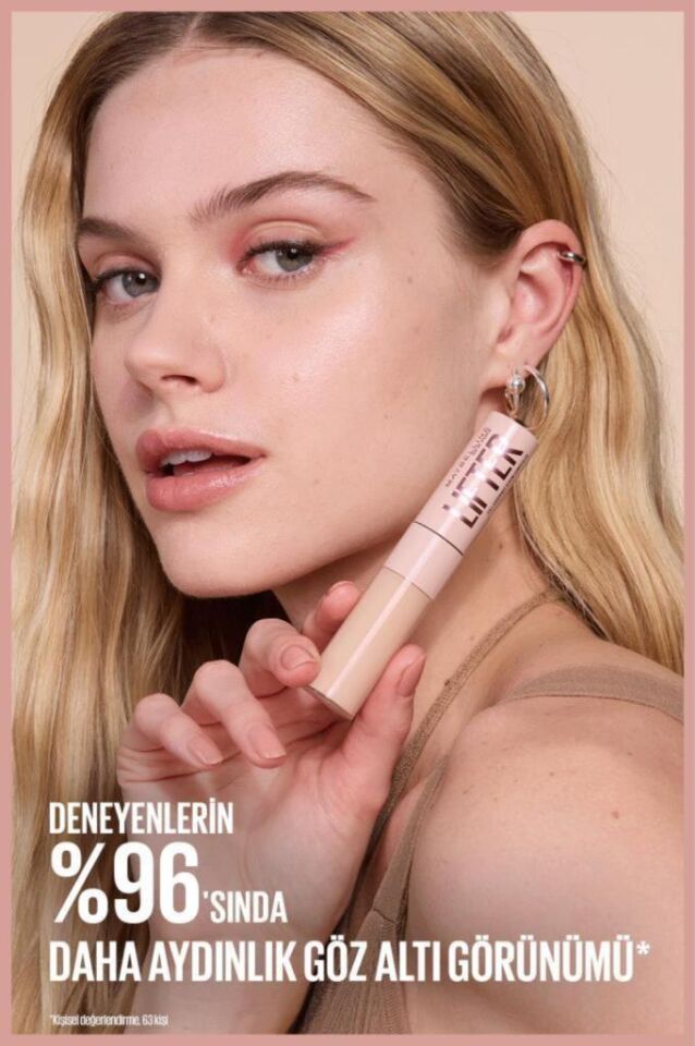 Maybelline New York Lifter Kafein ve Peptitler İçeren Nemlendiren ve Aydınlatan Kapatıcı - 30