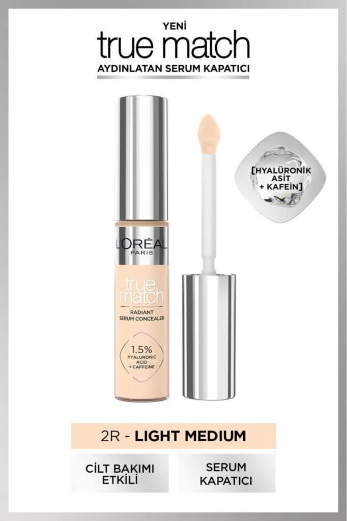Loreal Paris True Match Aydınlatan Serum Kapatıcı - 2R 11 ml