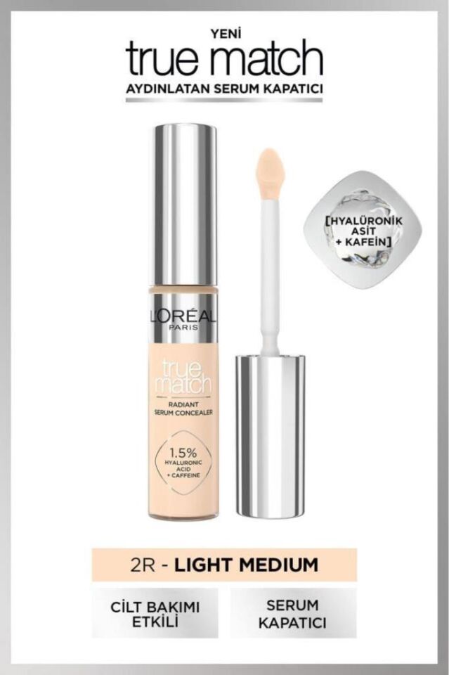 Loreal Paris True Match Aydınlatan Serum Kapatıcı - 2R 11 ml