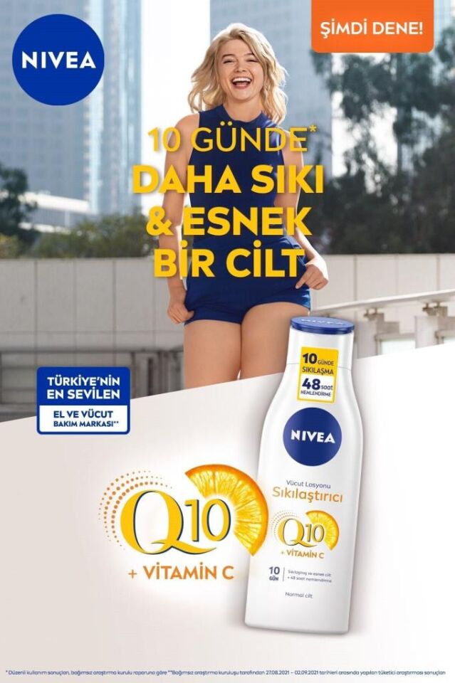 Nivea Vücut Losyonu Q10 Sıkılaştırıcı 250 ml
