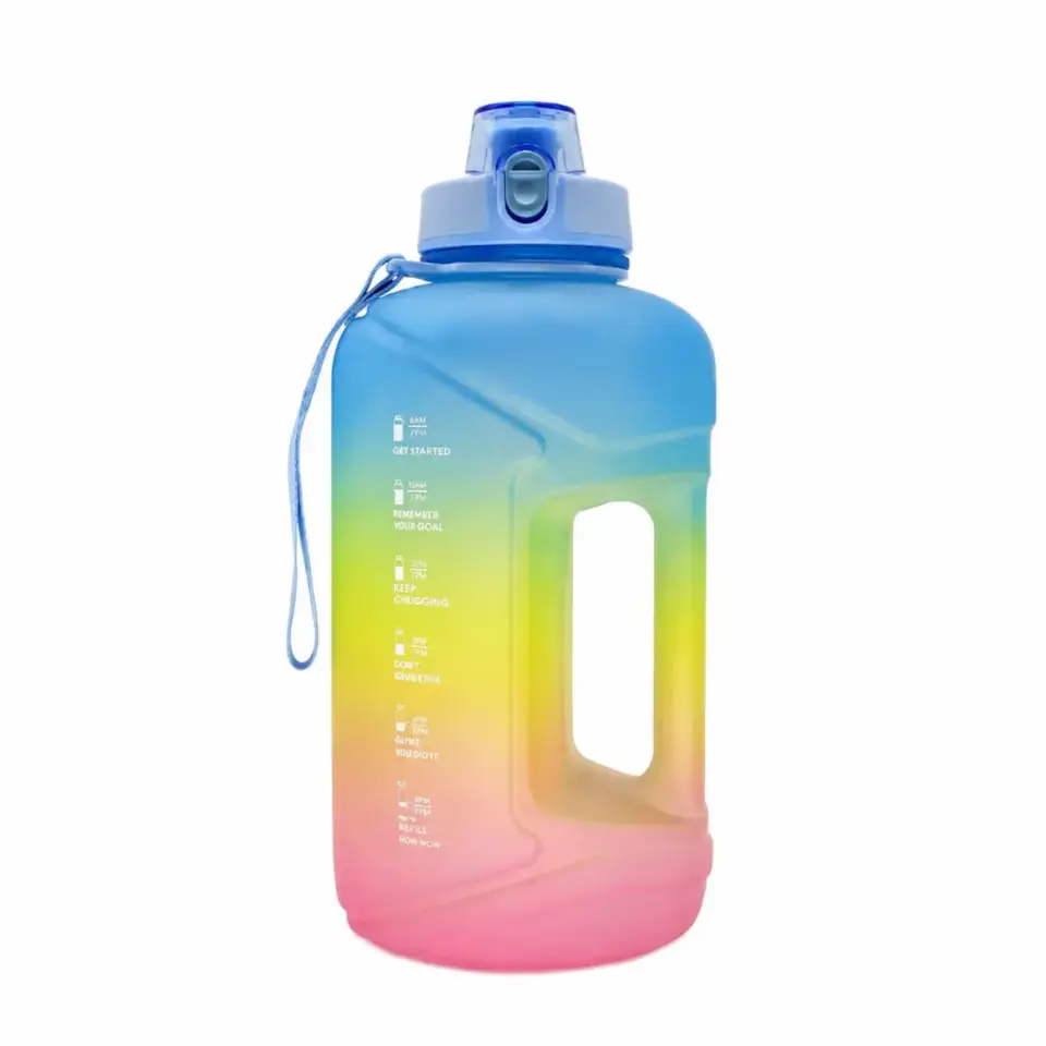 Fitmart Carboy 2.2 Litre Motivasyonlu Su Şişesi büyük boy sporcu matarası