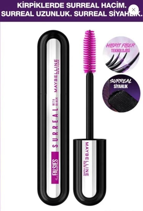 Maybelline New York Falsies Surreal Meta Black Maskara