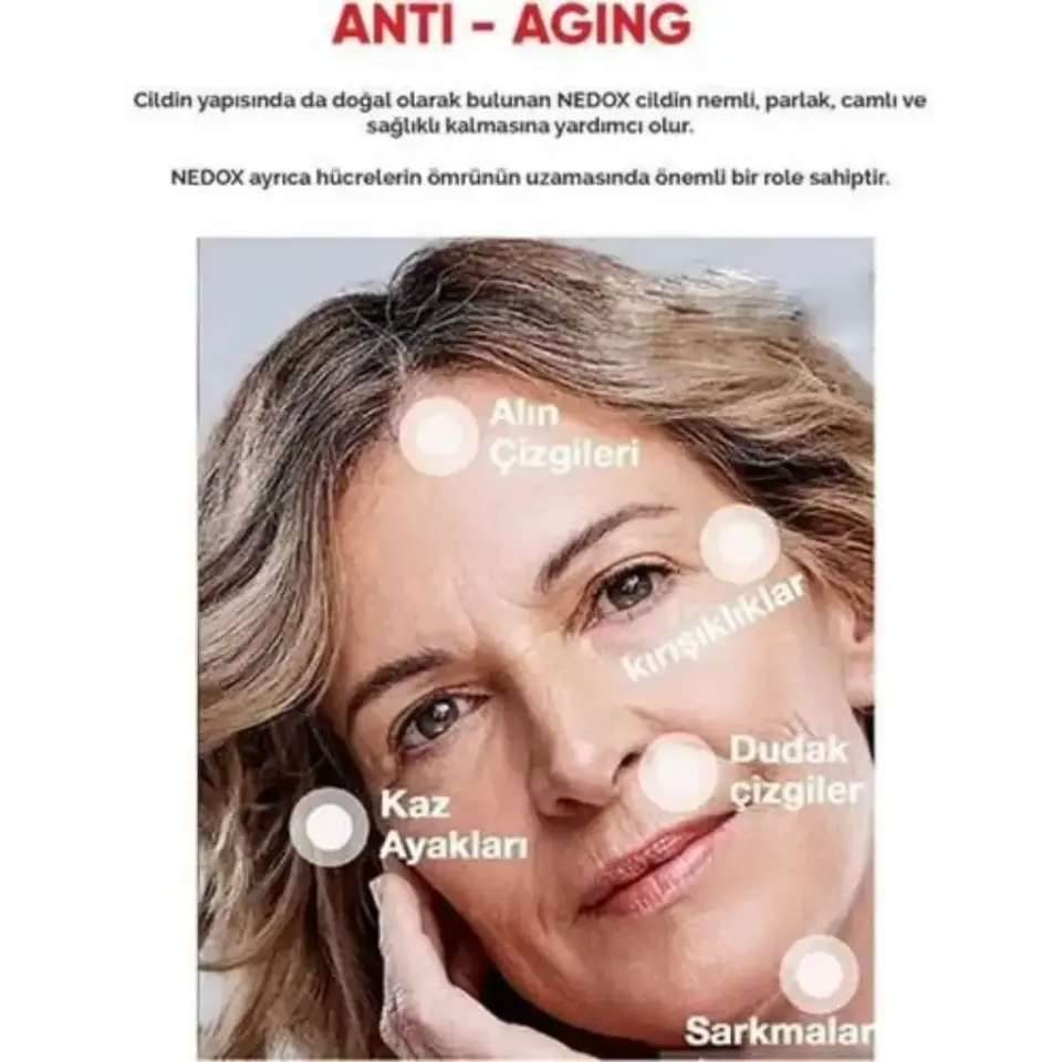 NEDOX Botoks Etkili B3 Kolajen Yüz Serumu 60 ml | Kırışıklık Karşıtı ve Dolgunlaştırıcı