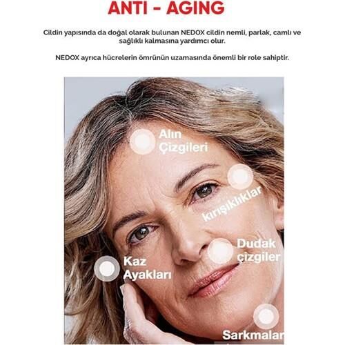 NEDOX Kırışıklık Karşıtı Dolgunlaştırıcı Botoks B3 Kolajen Serum 60 ml Ince Çizgi Sarkmalar