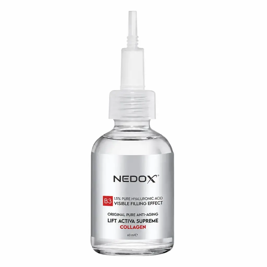 NEDOX Botoks Etkili B3 Kolajen Yüz Serumu 60 ml | Kırışıklık Karşıtı ve Dolgunlaştırıcı