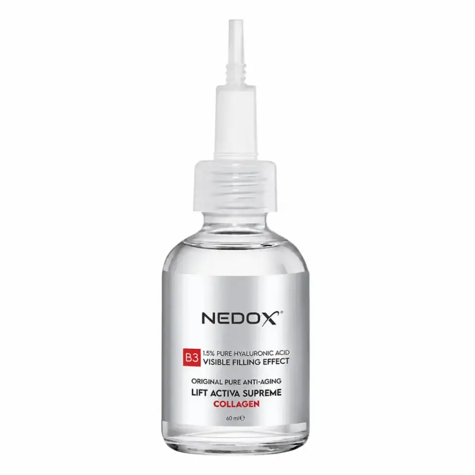 NEDOX Botoks Etkili B3 Kolajen Yüz Serumu 60 ml | Kırışıklık Karşıtı ve Dolgunlaştırıcı