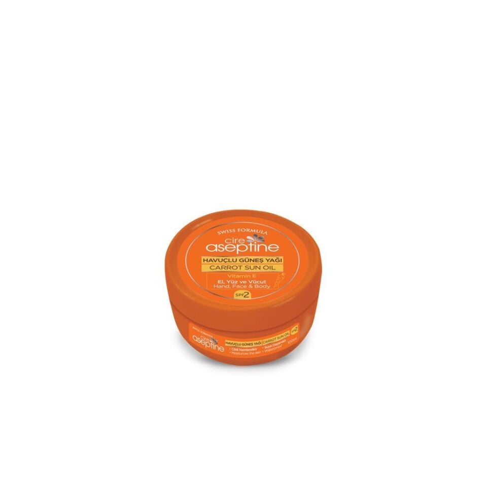 Cire Aseptine Havuç Güneş Yağı 2 SPF 100ml