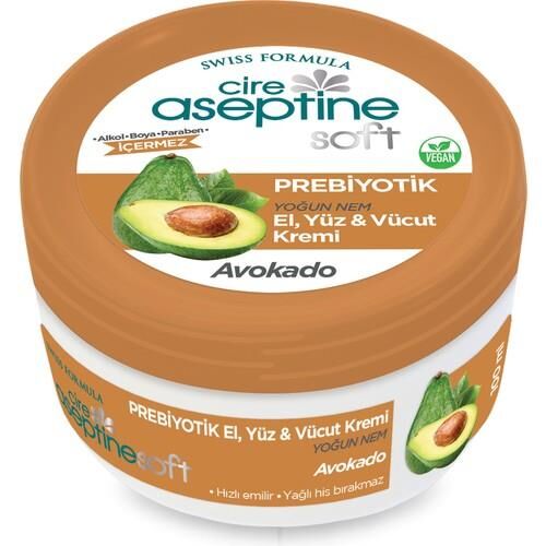 Cire Aseptine Krem Prebiyotik Avokado 100ml