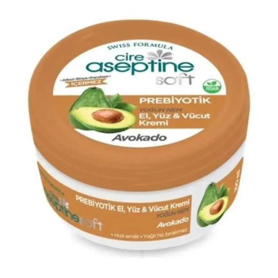 Cire Aseptine Prebiyotik Avokado Krem 100 ml