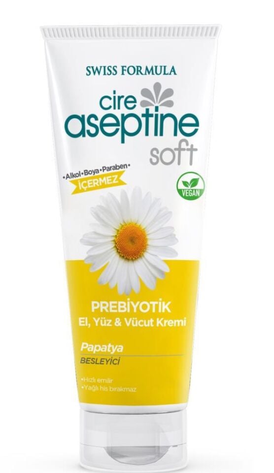 Cire Aseptine Krem 75ml Prebiyotik Papatya
