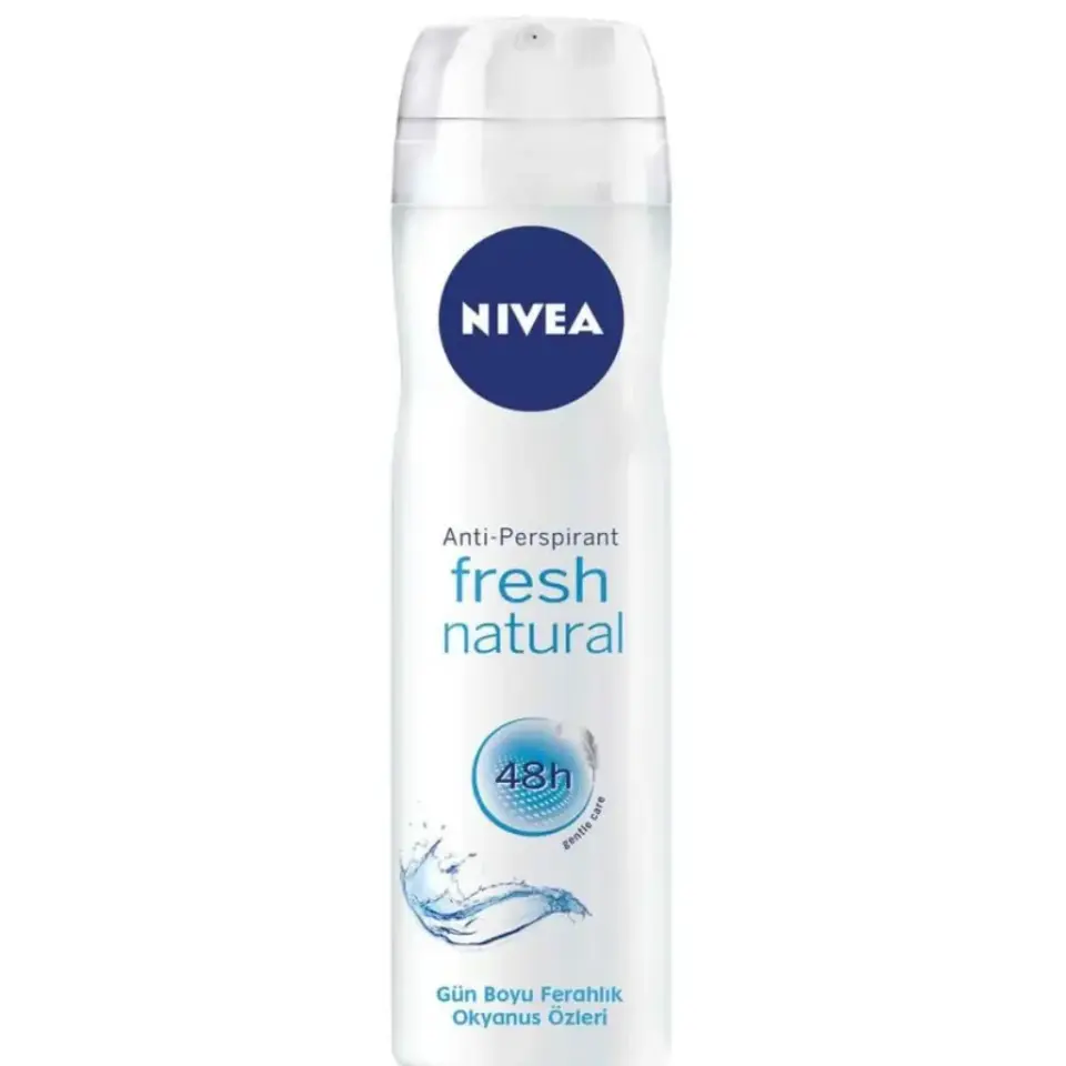 Nivea Fresh Natural Deo Sprey 150 ml kadın antiperspirant deodorant