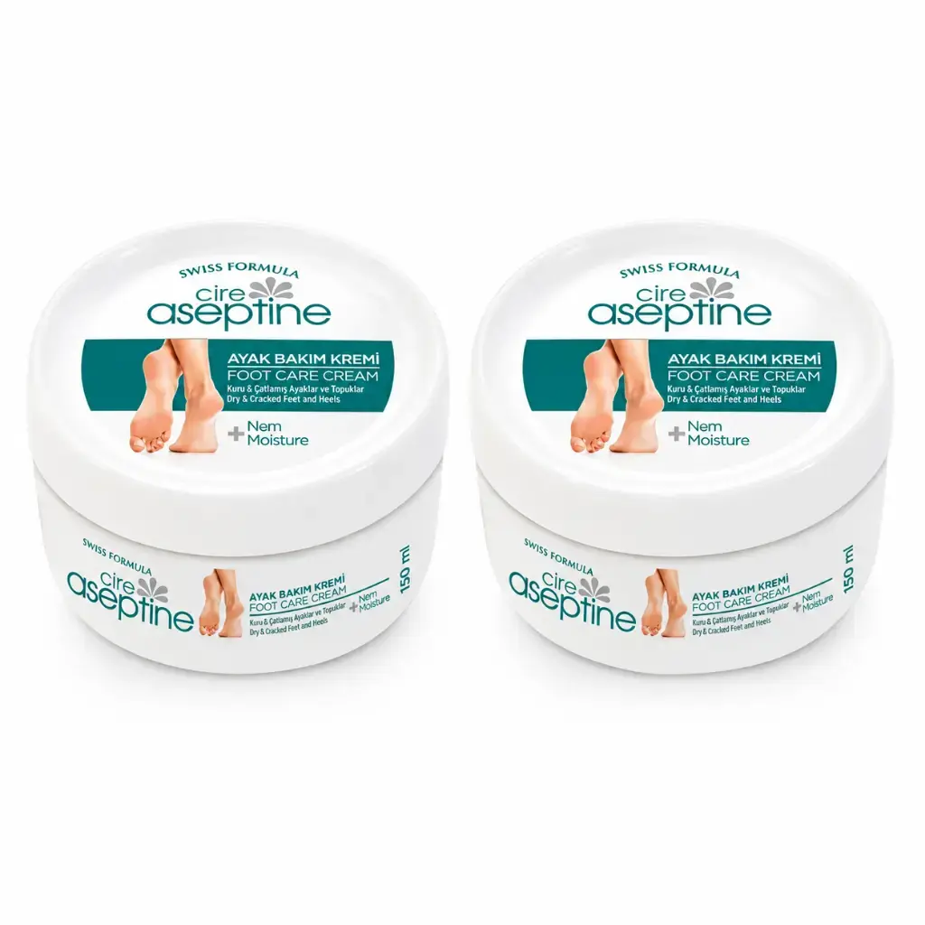 Cire Aseptine Ayak Bakım Kremi 150 ml 2'li Set
