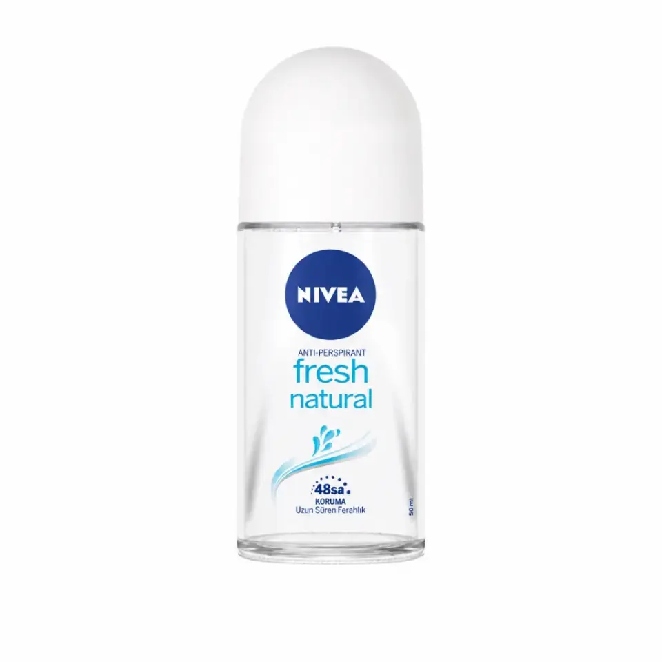 Nivea Fresh Natural Kadın Roll-On Deodorant 50 ml 48 saat anti-perspirant deodorant koruması