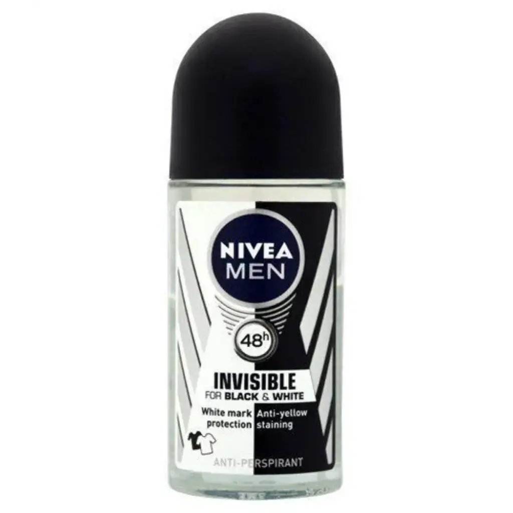 Nivea Men Black White Original Roll-On Seyahat Boy 25 ml erkek anti-perspirant deodorant
