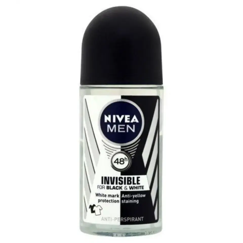 Nivea Men Black White Original Roll-On Seyahat Boy 25 ml erkek anti-perspirant deodorant