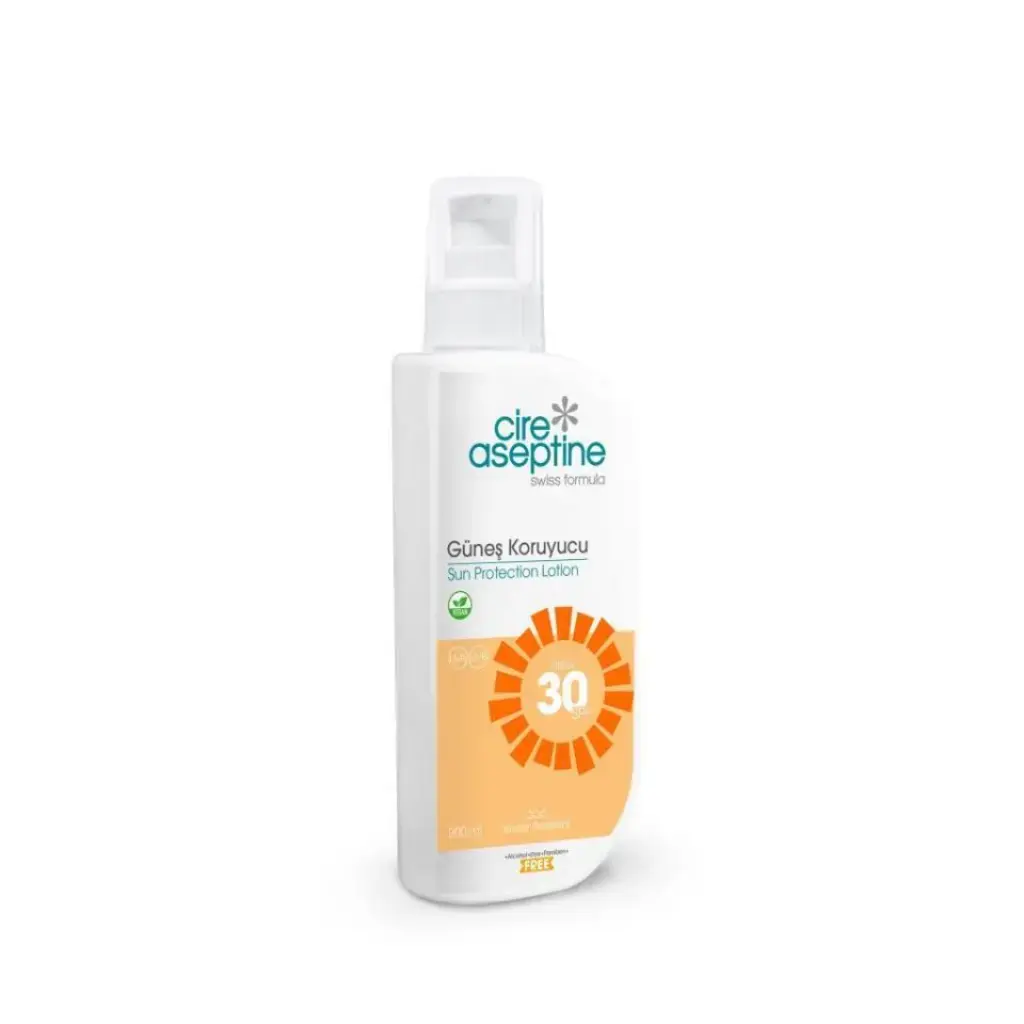 Cire Aseptine Güneş Koruyucu SPF 30 200 ml yüz ve vücut için güneş koruyucu bakım
