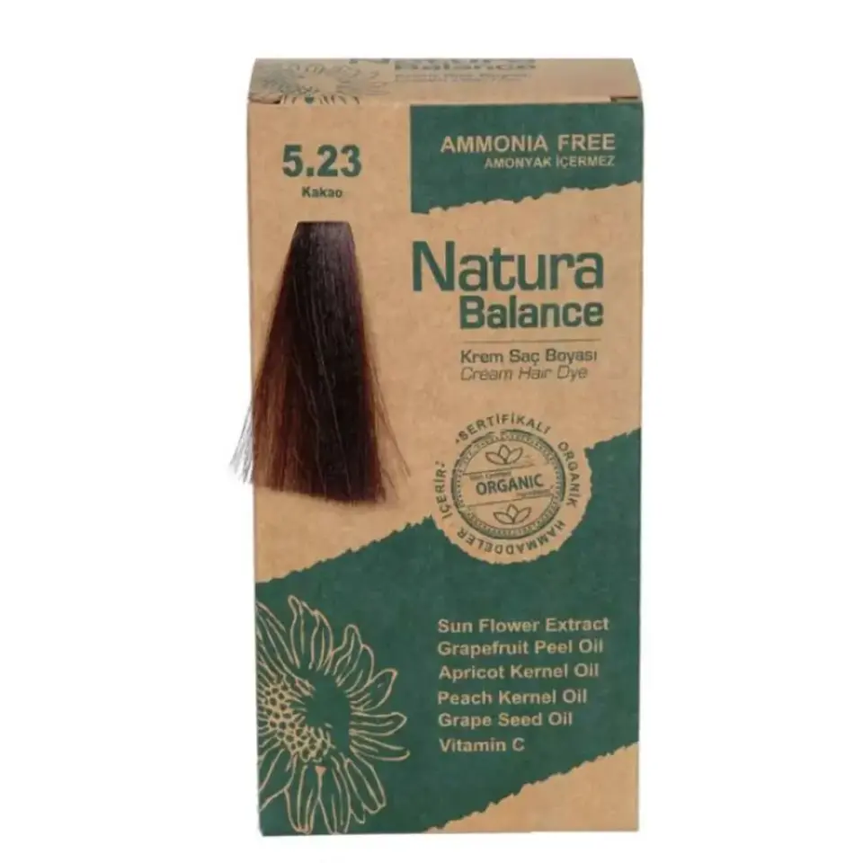 Natura Balance Saç Boyası 5.23 Kakao
