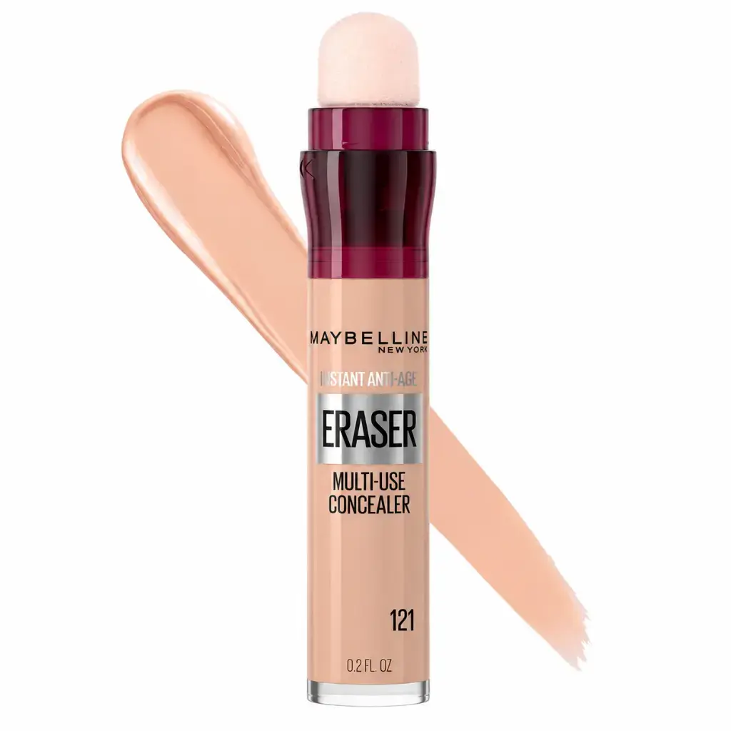 Maybelline New York Instant Age Eraser Concealer 121 Light Honey