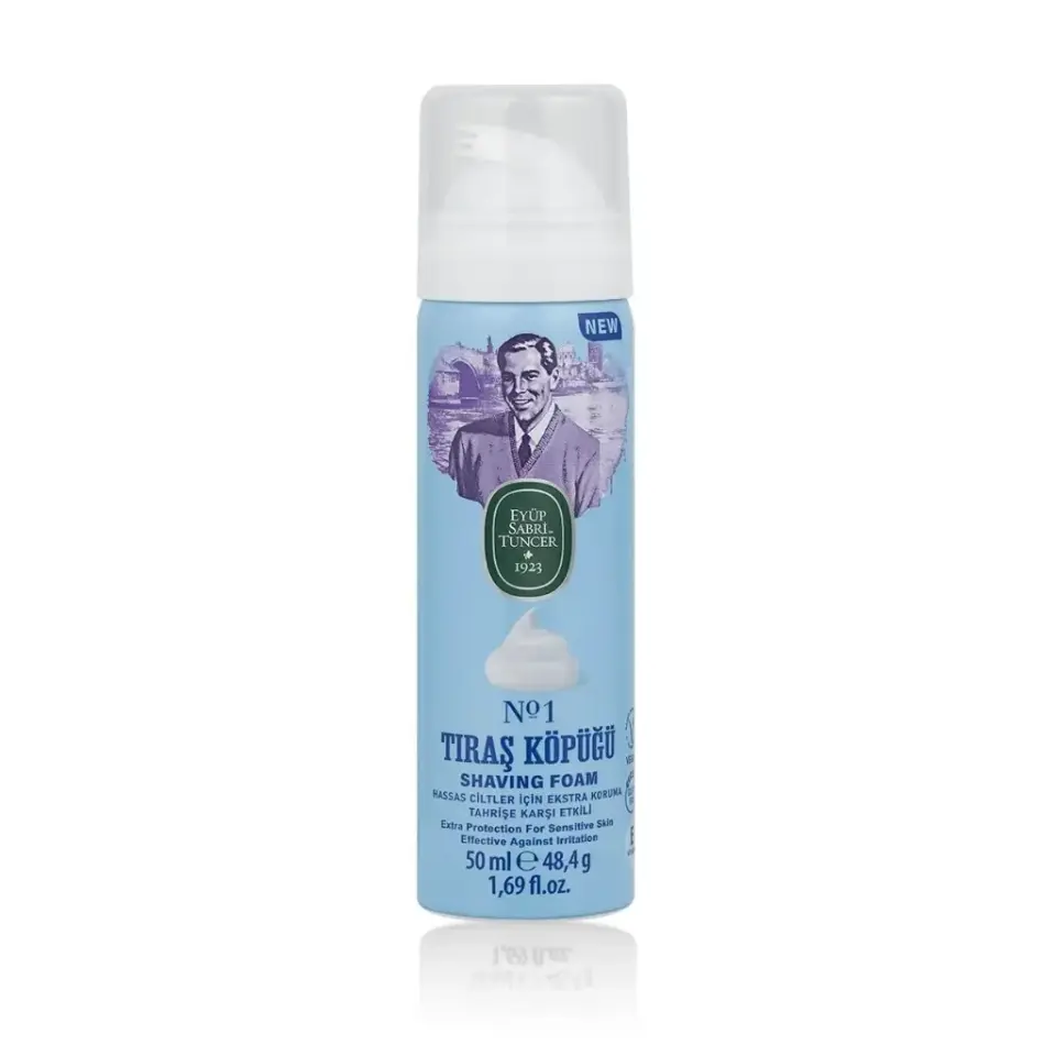 Eyüp Sabri Tuncer Tıraş Köpüğü No:1 50 ml erkek tıraş köpüğü seyahat boy