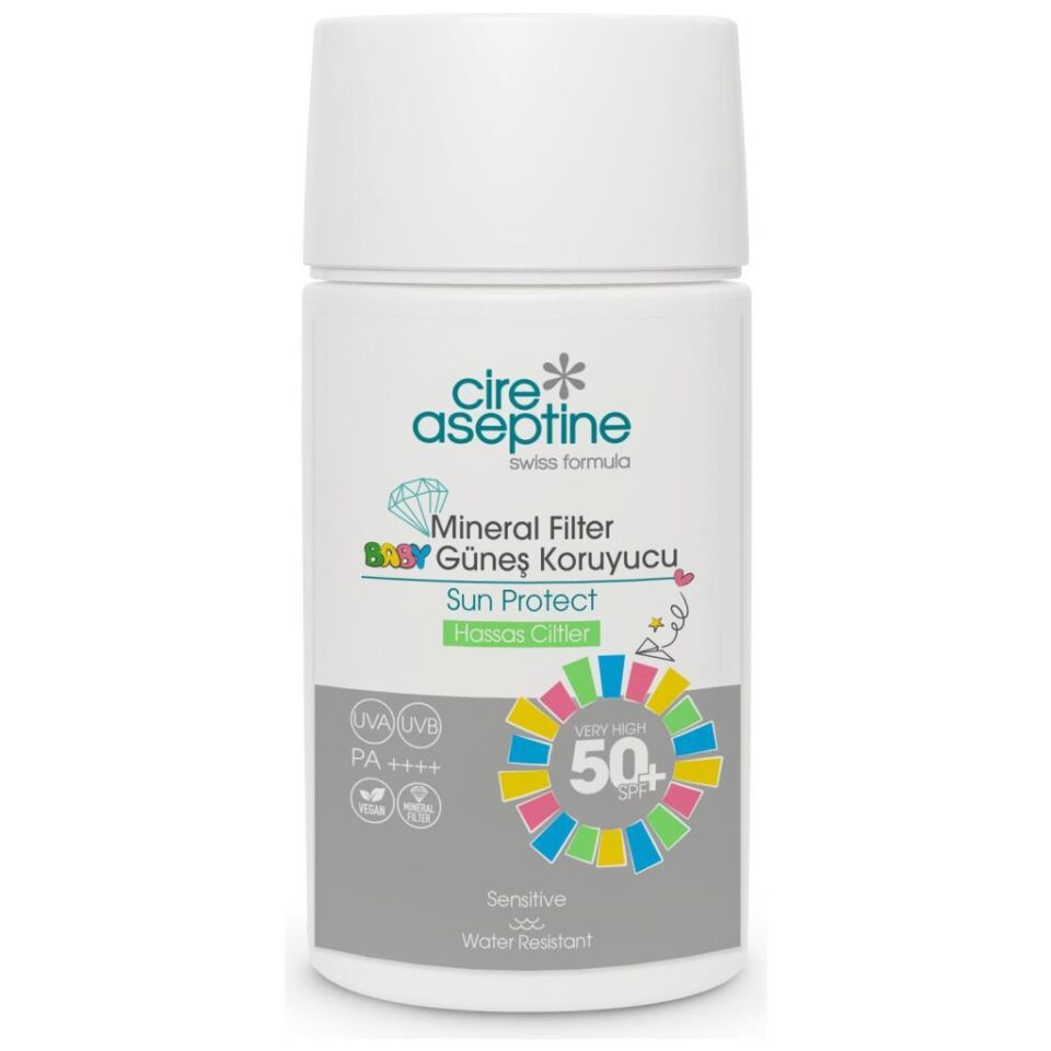 Cire Aseptine Mineral Filtreli Güneş Kremi Çocuk & Hassas 50 SPF 50 ml
