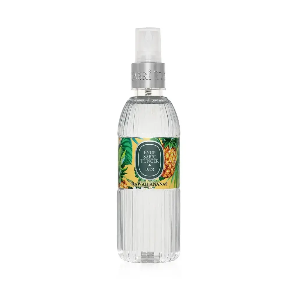 Eyüp Sabri Tuncer Hawaii Ananas Kolonyası 150 ml sprey pet şişe tropikal meyvemsi ve ferah kolonya