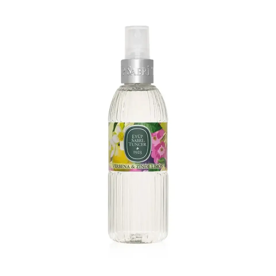 Eyüp Sabri Tuncer Verbena & Zinde Limon Kolonyası 150 ml sprey pet şişe mine çiçeği ve limon kokulu ferah kolonya