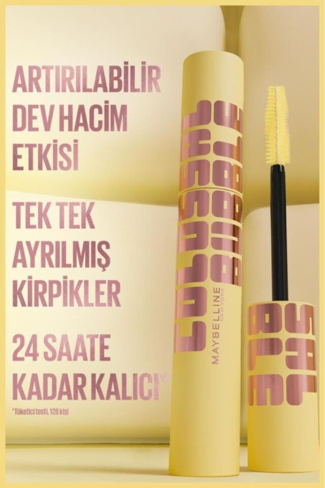 Maybelline New York Colossal Bubble Hacim Veren Maskara - Siyah