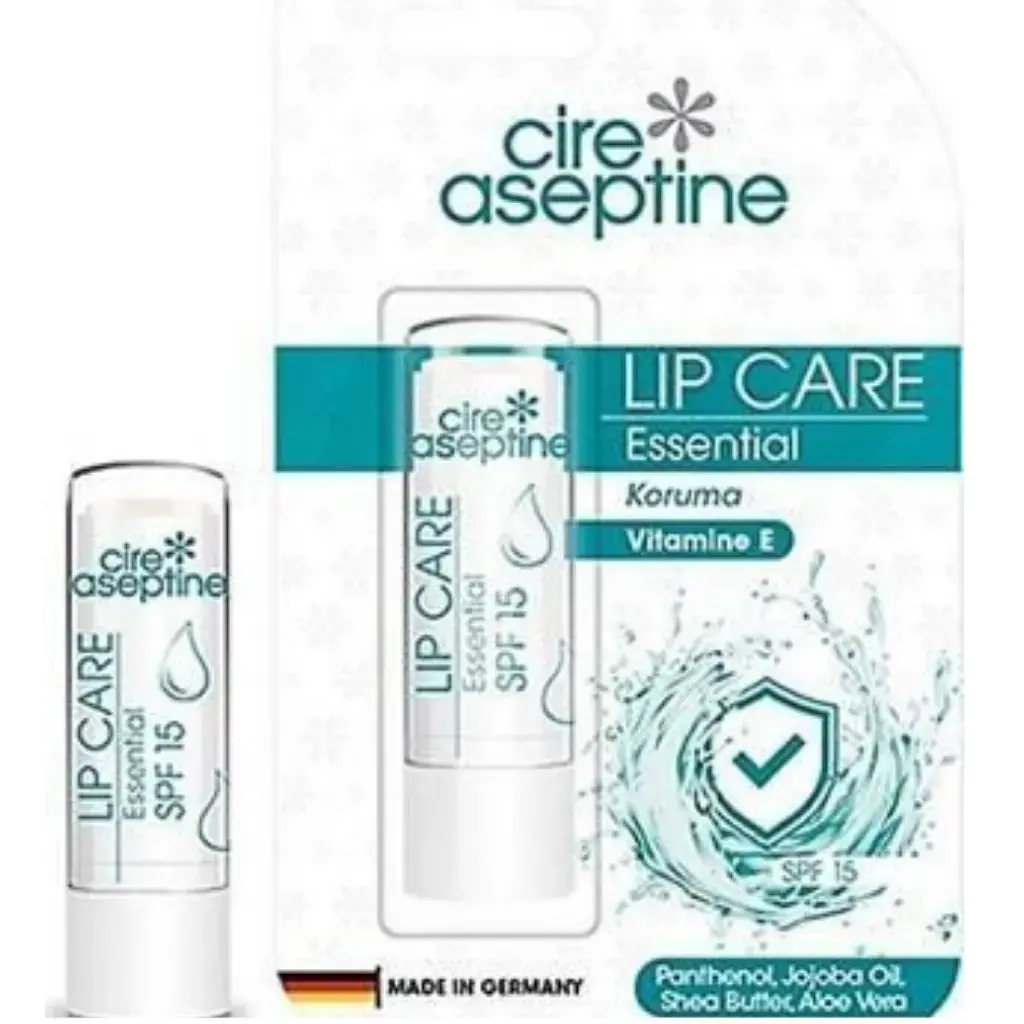 Cire Aseptine Lip Care Essential Dudak Nemlendirici 4,5 g günlük nemlendirici dudak bakım balmı